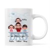 Doll Dad And Kid Piggyback Dad I Love You Personalized Mug