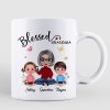 Doll Flower Blessed Grandma Personalized Mug