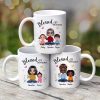 Doll Flower Blessed Grandma Personalized Mug