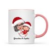Doll Grandma Mom Hugging Kid Christmas Gift For Granddaughter Grandson Personalized Mug