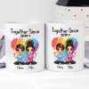 Doll LGBT Couple Sitting Together Since Personalized Mug Doll LGBT Couple Sitting Together Since Personalized Mug