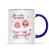 Doll Like Mother Like Daughter In The Bathtub Personalized Mug