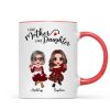 Doll Like Mother Like Daughters Christmas Personalized Mug Doll Like Mother Like Daughters Christmas Personalized Mug