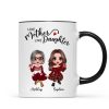 Doll Like Mother Like Daughters Christmas Personalized Mug Doll Like Mother Like Daughters Christmas Personalized Mug