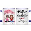 Doll Mom And Daughters Sitting Under Tree Personalized Mug