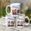 Doll Mother & Daughters Doll Women Sitting In House Personalized Mug Doll Mother & Daughters Doll Women Sitting In House Personalized Mug