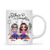 Doll Mother & Daughters Doll Women Sitting In House Personalized Mug Doll Mother & Daughters Doll Women Sitting In House Personalized Mug