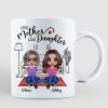 Doll Mother & Daughters Doll Women Sitting In House Personalized Mug Doll Mother & Daughters Doll Women Sitting In House Personalized Mug