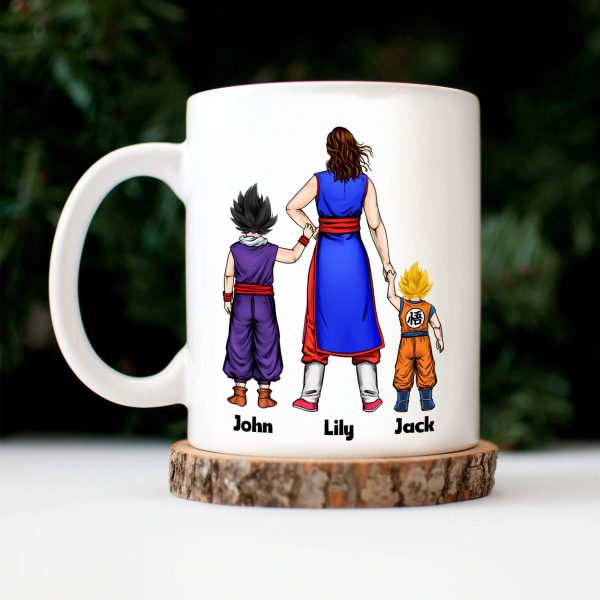 Dragon Ball Mommy You Are As Smart As Bluma As Beautiful As Android 18 - Gift For Mom - Personalized Ceramic Mug - cl03 NA94 Dragon Ball Mommy You Are As Smart As Bluma As Beautiful As Android 18 - Gift For Mom - Personalized Ceramic Mug - cl03 NA94
