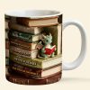 Dragon Reading Book Coffee Mug- Personalized Gifts For Book Lovers 08OHDT301225 Dragon Reading Book Coffee Mug- Personalized Gifts For Book Lovers 08OHDT301225