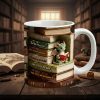 Dragon Reading Book Coffee Mug- Personalized Gifts For Book Lovers 08OHDT301225 Dragon Reading Book Coffee Mug- Personalized Gifts For Book Lovers 08OHDT301225