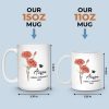 Dream Big, Work Hard, Stay Focused - Family Personalized Custom Mug - Graduation Gift For Family Members, Siblings, Brothers, Sisters