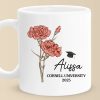 Dream Big, Work Hard, Stay Focused - Family Personalized Custom Mug - Graduation Gift For Family Members, Siblings, Brothers, Sisters