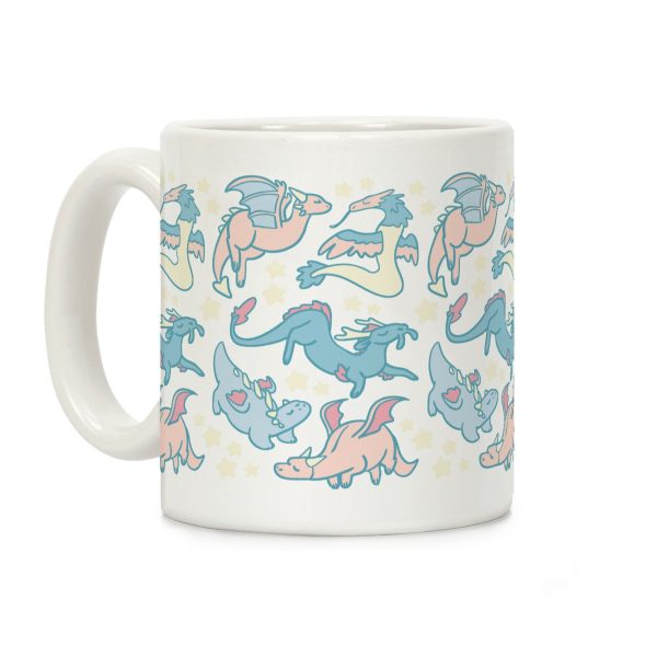 Dreamy Dragon Pattern Coffee Mug Dreamy Dragon Pattern Coffee Mug