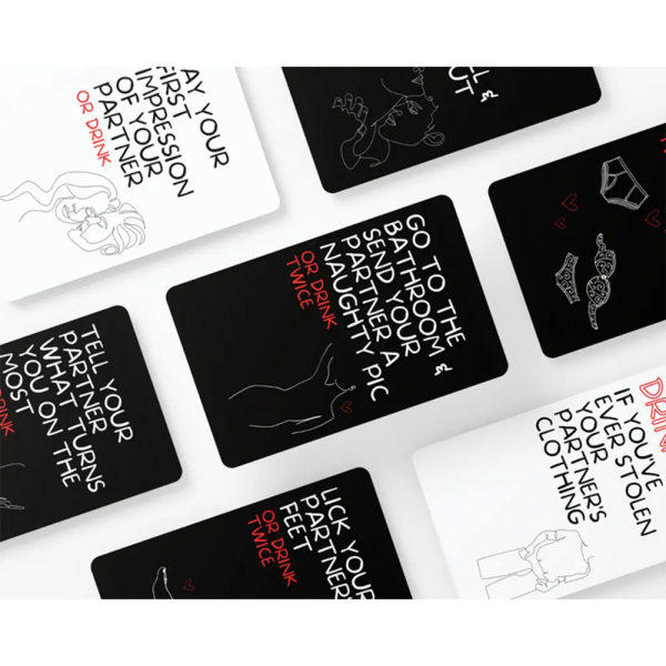 Drunk Desires Couples Drinking Card Game