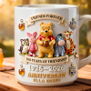DSNY Honey Bear Celebrate 100 Years Of Friendship - Personalized Ceramic Mug - Anniversary Gift For Movie Fans NL122