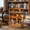 DSNY Honey Bear Good Books Make Good Friend - Personalized Accent Mug - Gift For Movie Fans, Book Lovers NL122