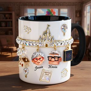 DSNY You Are My Greatest Adventure - Personalized Accent Mug - Gift For Couple, Fan Movies, Valentine | HH01