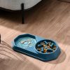 Dual Slow Feeder & Lick Mat Bowl Dual Slow Feeder & Lick Mat Bowl
