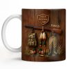 Duck Hunting Camp With Rifle and Ducks - Personalized Custom Coffee Mug - HTG004_MG Duck Hunting Camp With Rifle and Ducks - Personalized Custom Coffee Mug - HTG004_MG