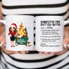 Dumpster Fire Putter-Outer Definition - Personalized Mug - Funny Gift For Coworkers, Boss, Supervisor