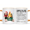 Dumpster Fire Putter-Outer Definition - Personalized Mug - Funny Gift For Coworkers, Boss, Supervisor