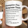 Dumpster Fire Response Team Definition - Personalized Mug Dumpster Fire Response Team Definition - Personalized Mug