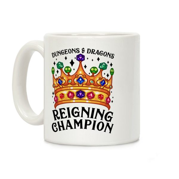 Dungeons & Dragons Reigning Champion Coffee Mug Dungeons & Dragons Reigning Champion Coffee Mug