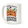 Dungeons & Dragons Reigning Champion Coffee Mug Dungeons & Dragons Reigning Champion Coffee Mug