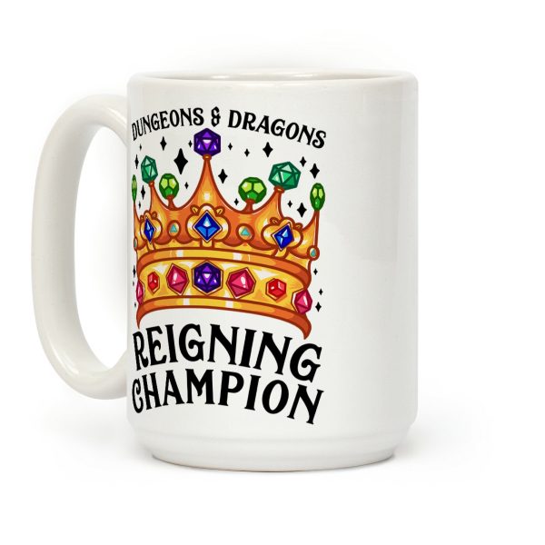 Dungeons & Dragons Reigning Champion Coffee Mug Dungeons & Dragons Reigning Champion Coffee Mug