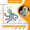 Durable Squeaky Octopus Plush Toy for Dogs