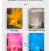Dynamic Rotating Water Ripple Crystal Lamp Dynamic Rotating Water Ripple Crystal Lamp