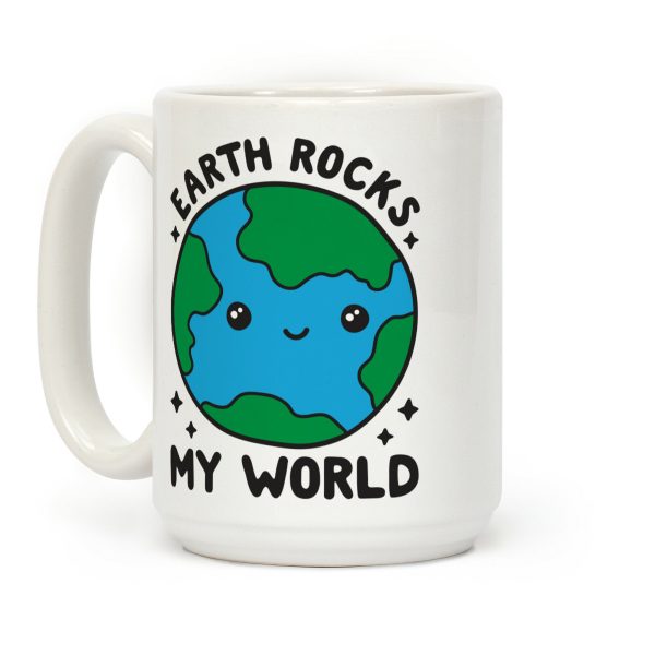 Earth Rocks My World Coffee Mug Earth Rocks My World Coffee Mug