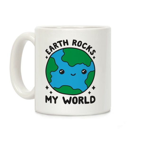 Earth Rocks My World Coffee Mug Earth Rocks My World Coffee Mug