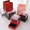 Elegant Preserved Rose Box with Hidden Jewelry Drawer Elegant Preserved Rose Box with Hidden Jewelry Drawer