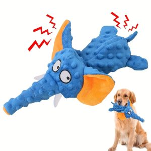 Elephant Plush Dog Toy