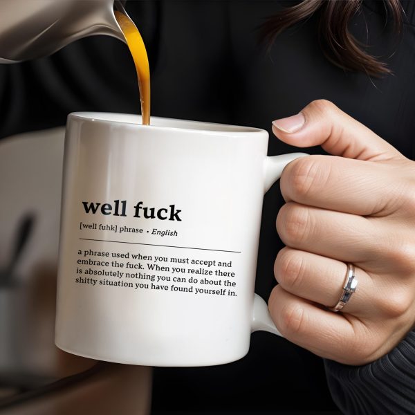 Embrace the Situation, Phrase to Accept and Move On - Personalized Custom Coffee Mug - COL061_MG Embrace the Situation, Phrase to Accept and Move On - Personalized Custom Coffee Mug - COL061_MG