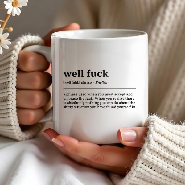 Embrace the Situation, Phrase to Accept and Move On - Personalized Custom Coffee Mug - COL061_MG Embrace the Situation, Phrase to Accept and Move On - Personalized Custom Coffee Mug - COL061_MG