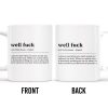 Embrace the Situation, Phrase to Accept and Move On - Personalized Custom Coffee Mug - COL061_MG Embrace the Situation, Phrase to Accept and Move On - Personalized Custom Coffee Mug - COL061_MG