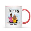 Embracing Besties Sisters Est Personalized Mug Embracing Besties Sisters Est Personalized Mug