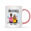 Embracing Besties Sisters Est Personalized Mug Embracing Besties Sisters Est Personalized Mug