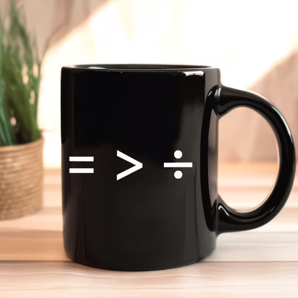 Equality Is Greater Than Division Book Lovers Gift Mug Equality Is Greater Than Division Book Lovers Gift Mug