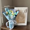 Eternal Crochet Flower Bouquet for Graduation, Birthday, and Valentine's Gifts Eternal Crochet Flower Bouquet for Graduation, Birthday, and Valentine's Gifts
