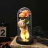 Eternal Rose in Glass Dome Decorative Flower Gift for Girlfriend Eternal Rose in Glass Dome Decorative Flower Gift for Girlfriend