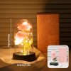 Eternal Rose in Glass Dome Decorative Flower Gift for Girlfriend Eternal Rose in Glass Dome Decorative Flower Gift for Girlfriend