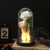 Eternal Rose in Glass Dome Decorative Flower Gift for Girlfriend Eternal Rose in Glass Dome Decorative Flower Gift for Girlfriend