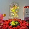Eternal Rose LED Glass Flower Display