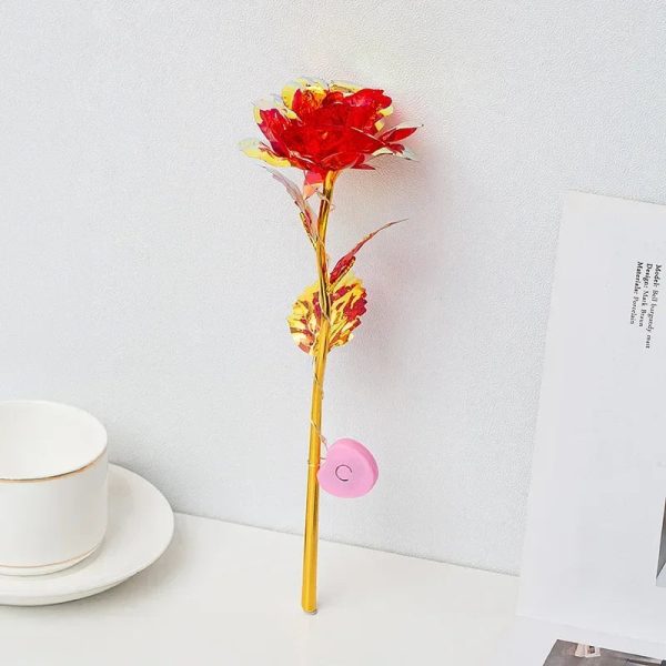 Eternal Rose LED Light Glass Dome