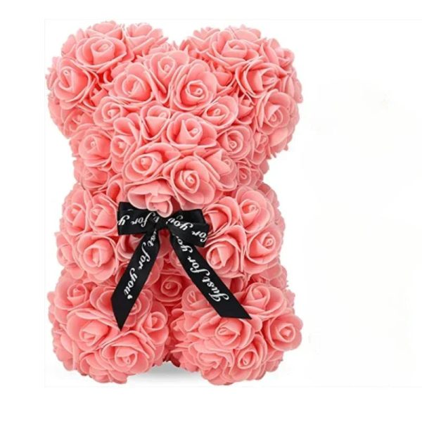 Eternal Rose Teddy Bear Artificial Floral Gift Eternal Rose Teddy Bear Artificial Floral Gift