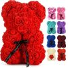 Eternal Rose Teddy Bear Artificial Flower Gift for Special Occasions Eternal Rose Teddy Bear Artificial Flower Gift for Special Occasions
